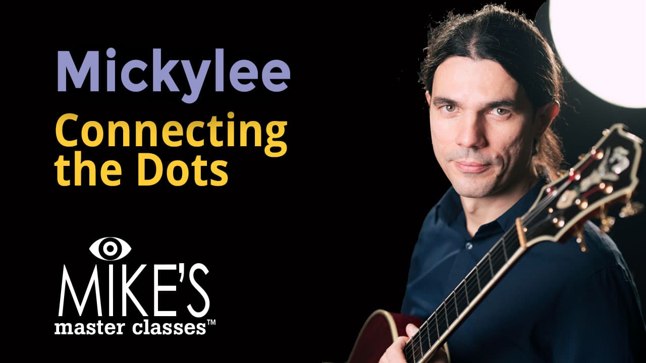 Connecting the Dots: Improvisational concept of moving from one point to another, based on harmonic progression of Blue Bossa